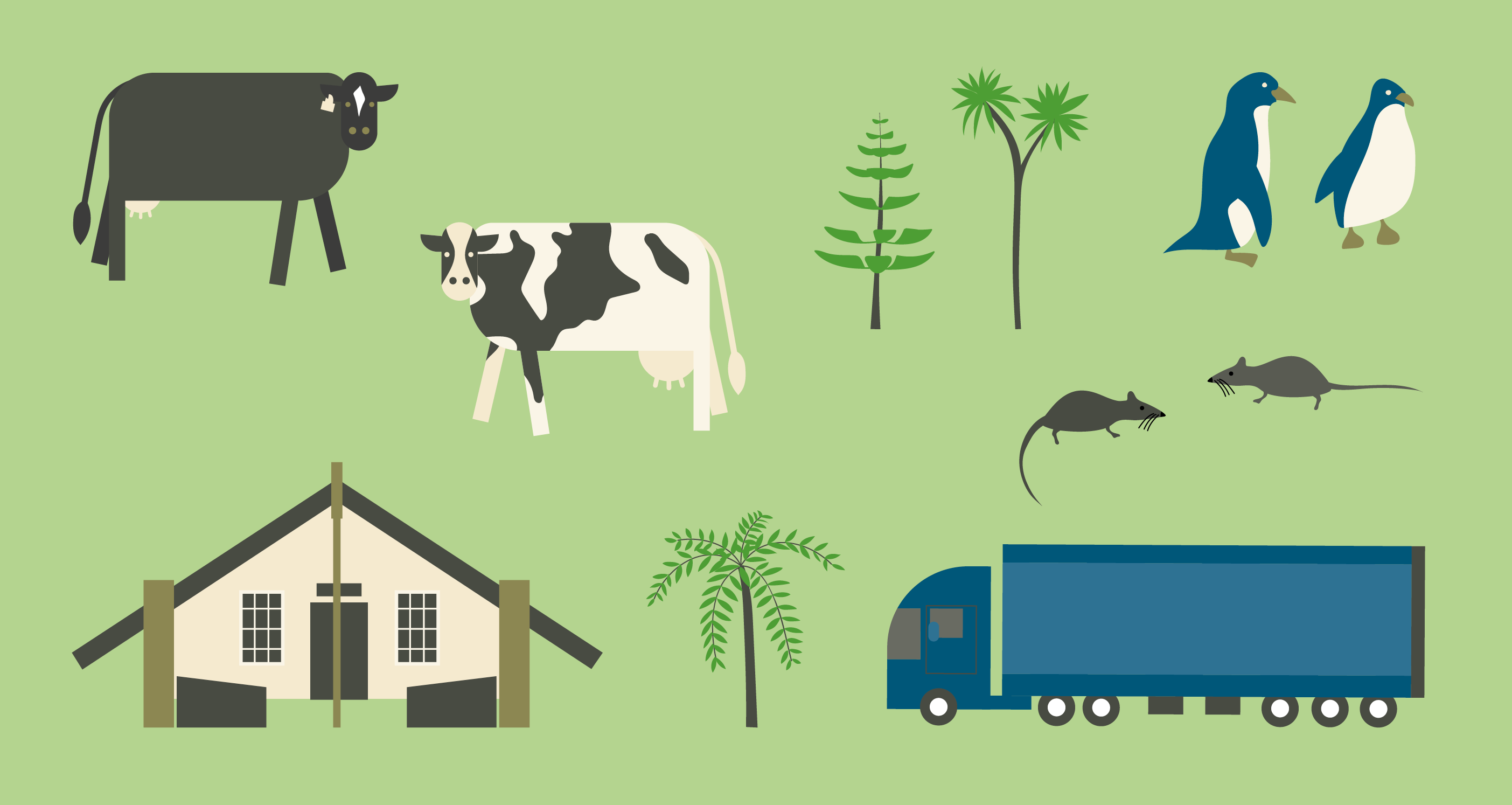 Illustrations from the infographic.