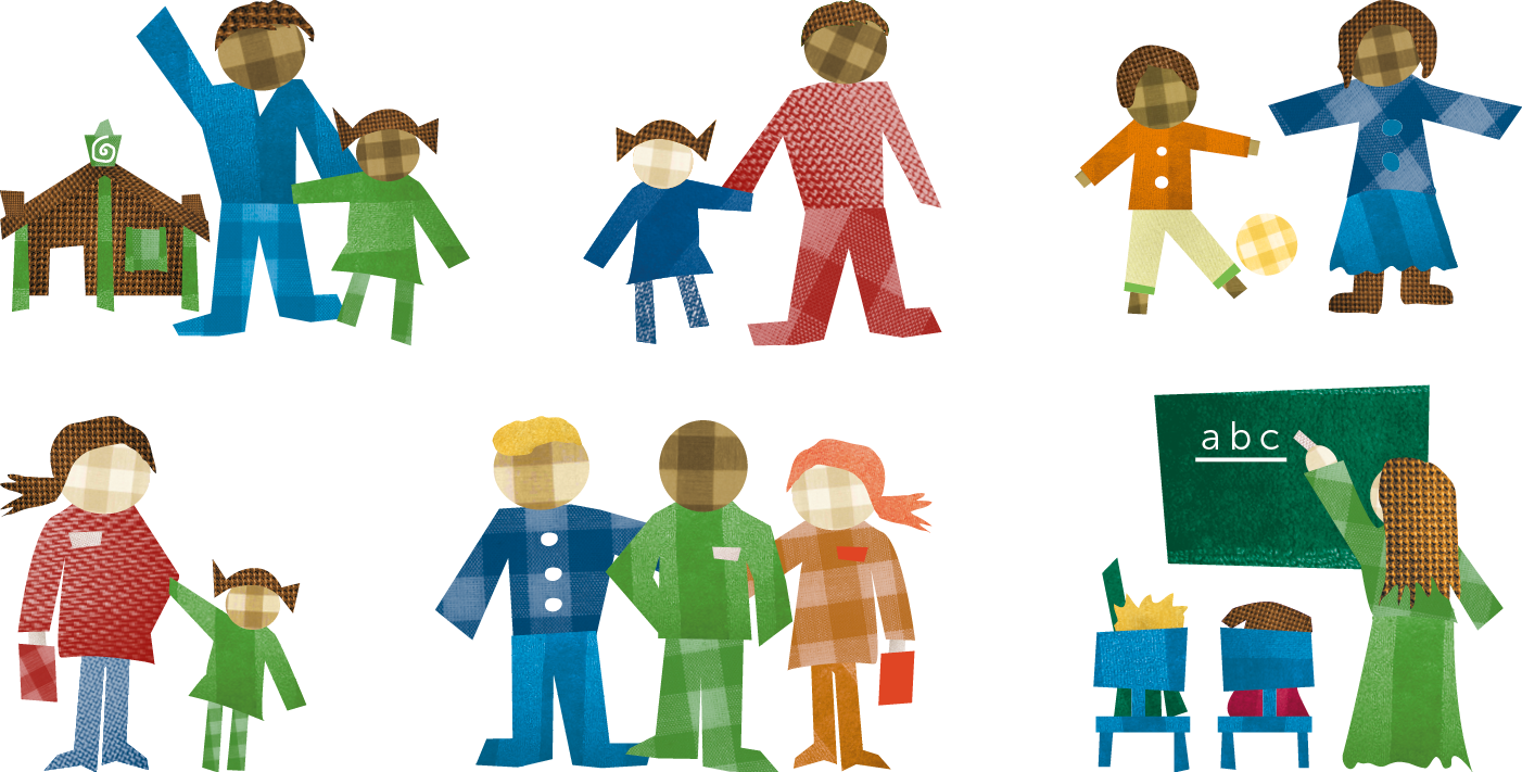 Children's Action Plan brand illustrations