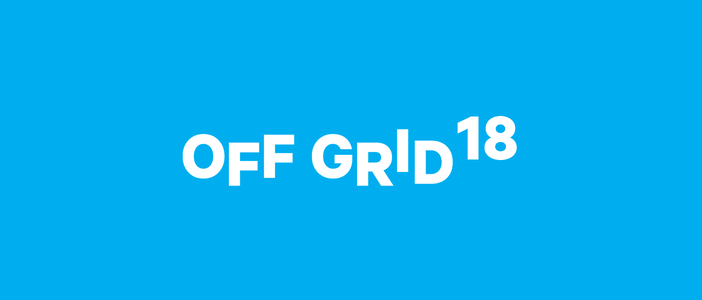 OFF GRID 18 logo