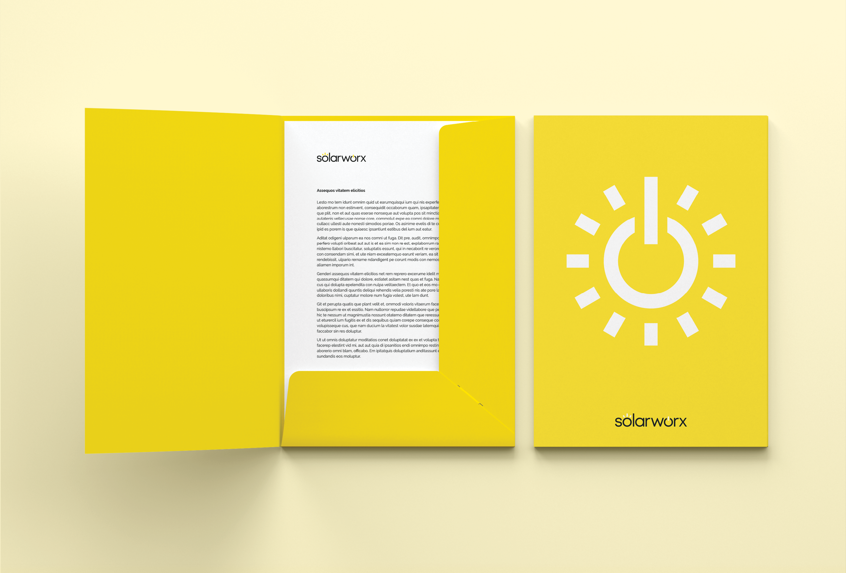 Solarworx presentation folder