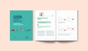 Cover and spreads from ASMS Creating Solutions report